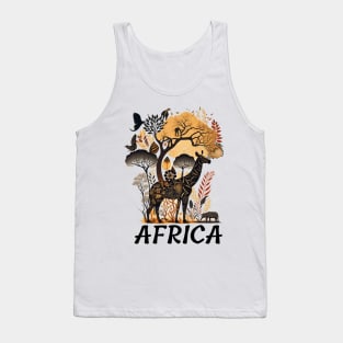 african savannah africa Tank Top